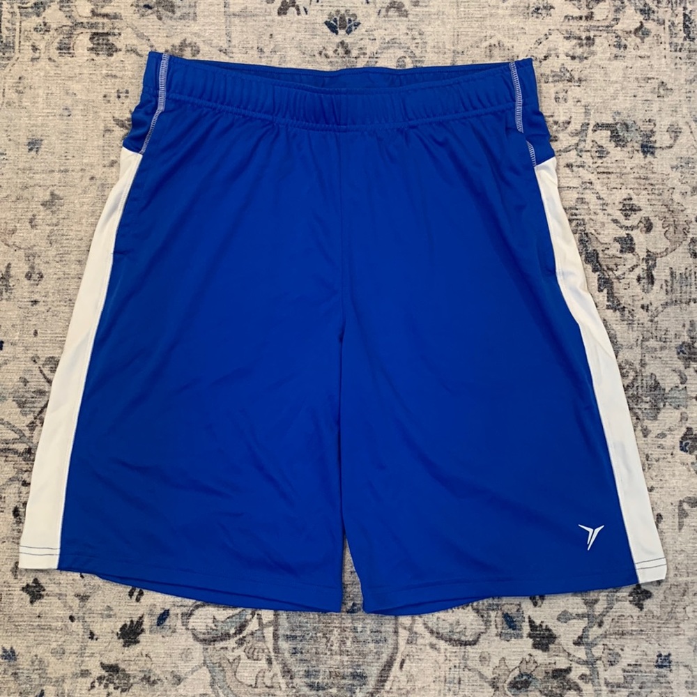 Men’s Old Navy Blue/White Active Go-Dry Shorts